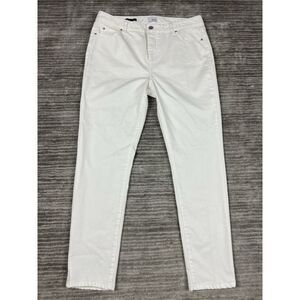 Ecru Jeans Womens 32 White‎ Melrose Skinny Cotton Blend Casual